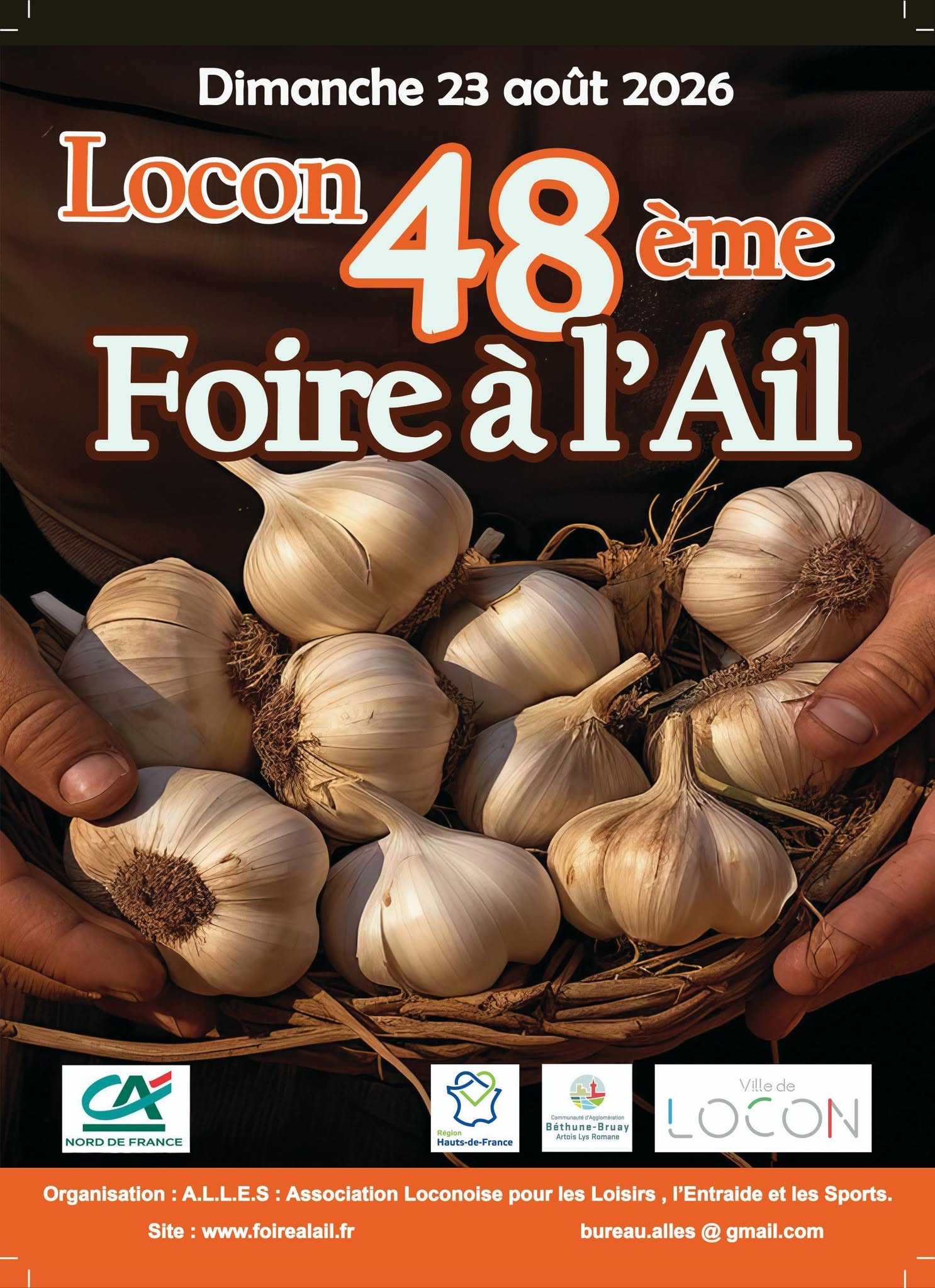 Affiche — 48ème Foire à l'Ail, Locon